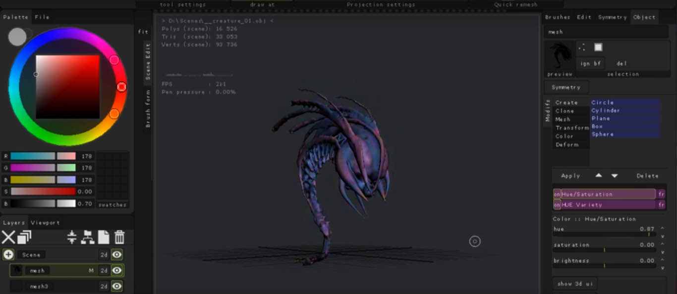 Making of Creature