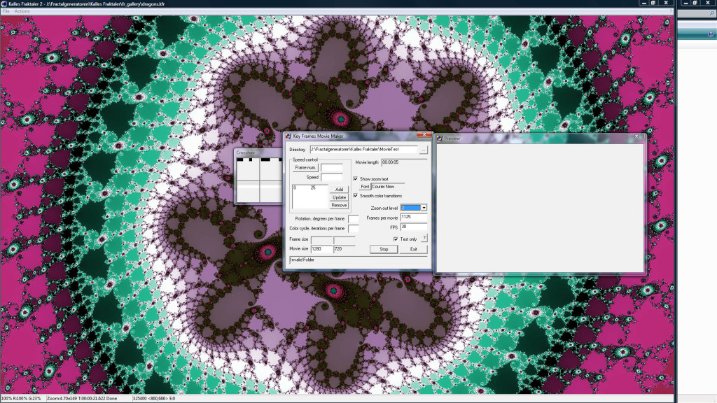 CP kalles fractaler screenshot keyframe movie