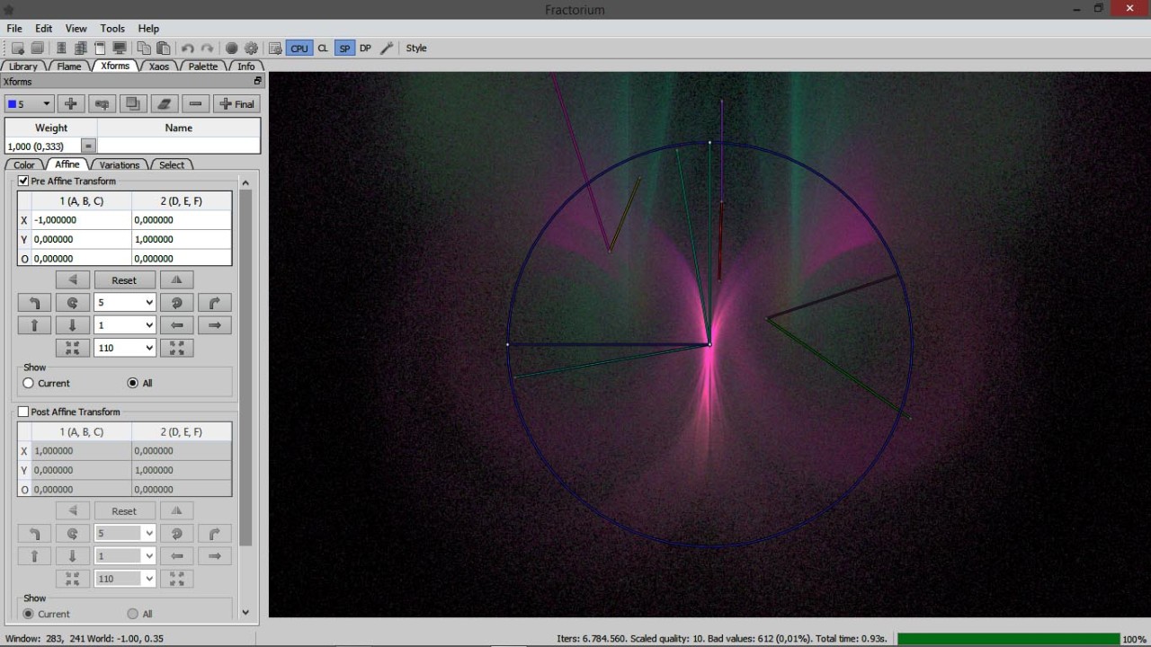 Fractorium Screenshot-3