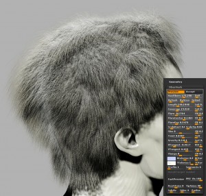 Pixologic ZBrush Groom Fiber Mesh