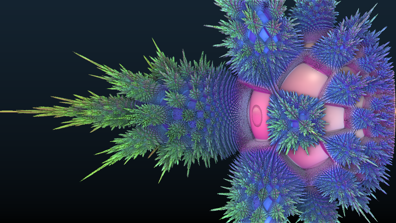 Mandelbulb 3D Fractal Riemann Ananas