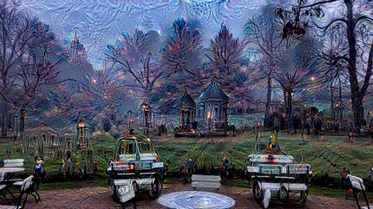 Google DeepDream Bild