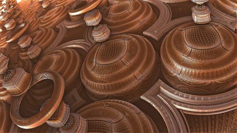 Mandelbulb 3D Fractal Chess Masse