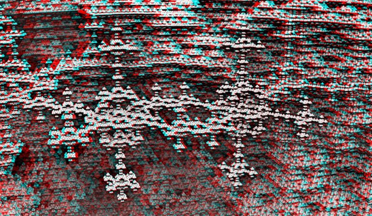 Red/Cyan Stereoscopic CGI  flying doctor