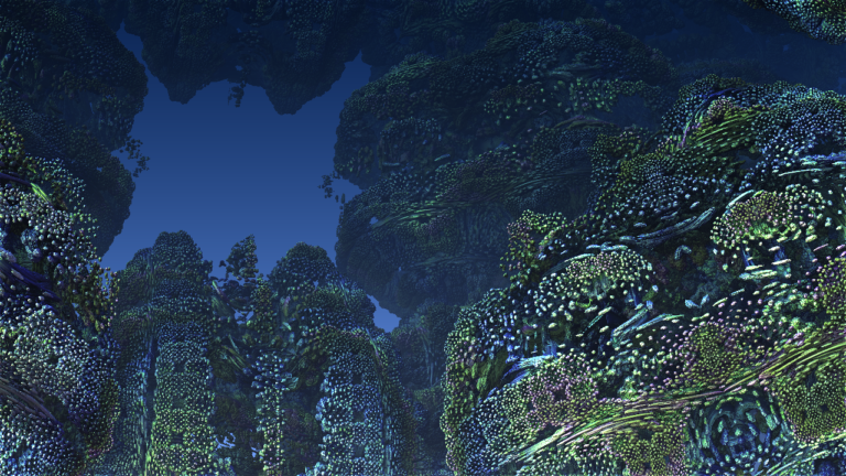 Mandelbulb 3D Fractal Alien Riff