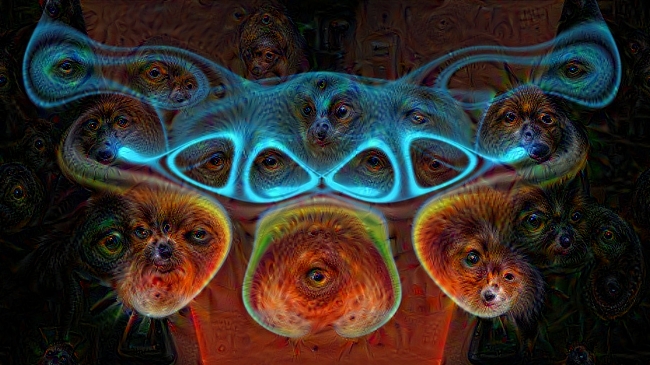 jwildfire fractal and deepdream2