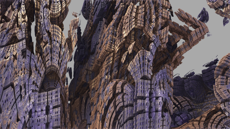 Mandelbulb 3D Fractal auge