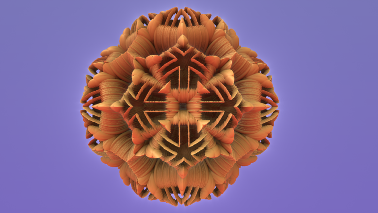 Mandelbulb 3D Fractal Flower