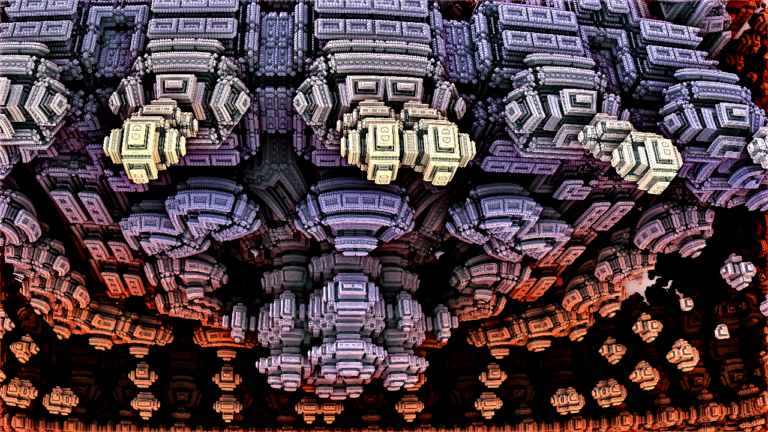 Mandelbulb 3D Fractal Menger Koch 3
