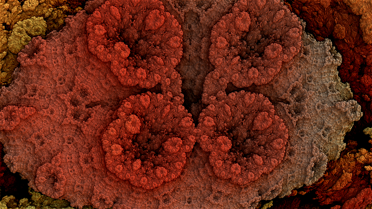 Mandelbulb 3D Fractal CP Coral