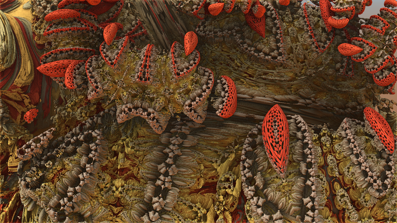 Mandelbulb 3D Fractal Coral