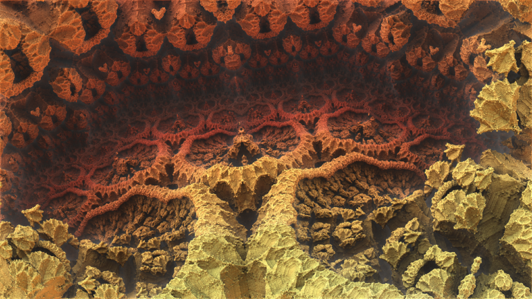 Mandelbulb 3D Fractal Rocks 2