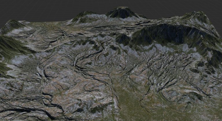 Quadspinner Gaea Landscape