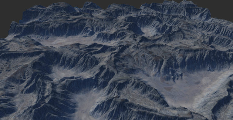 Quadspinner Gaea Landscape