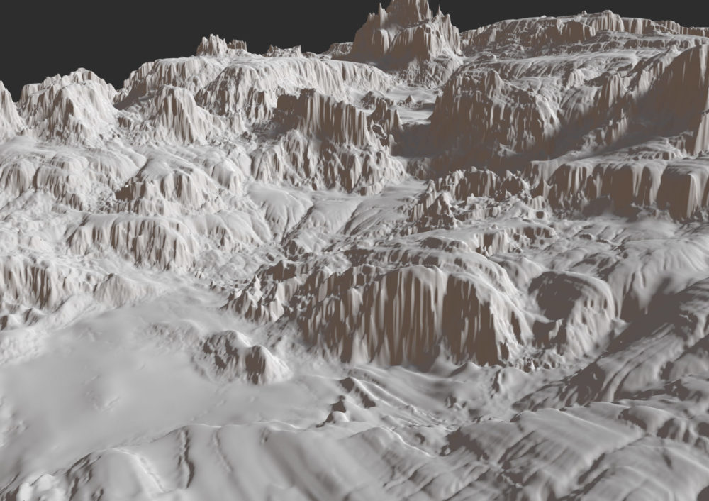 Gaea Landscape- Quadspinner Gaea