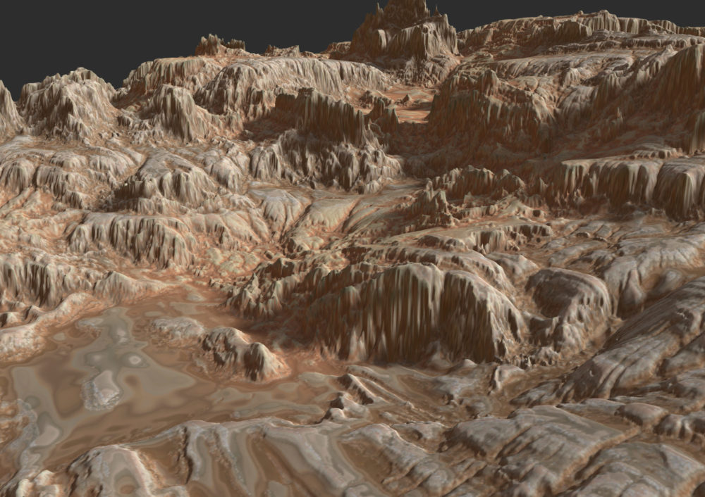 Gaea Landscape- Quadspinner Gaea