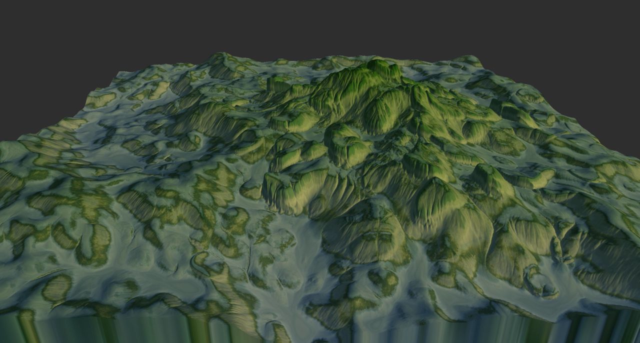 Quadspinner Gaea Landscape