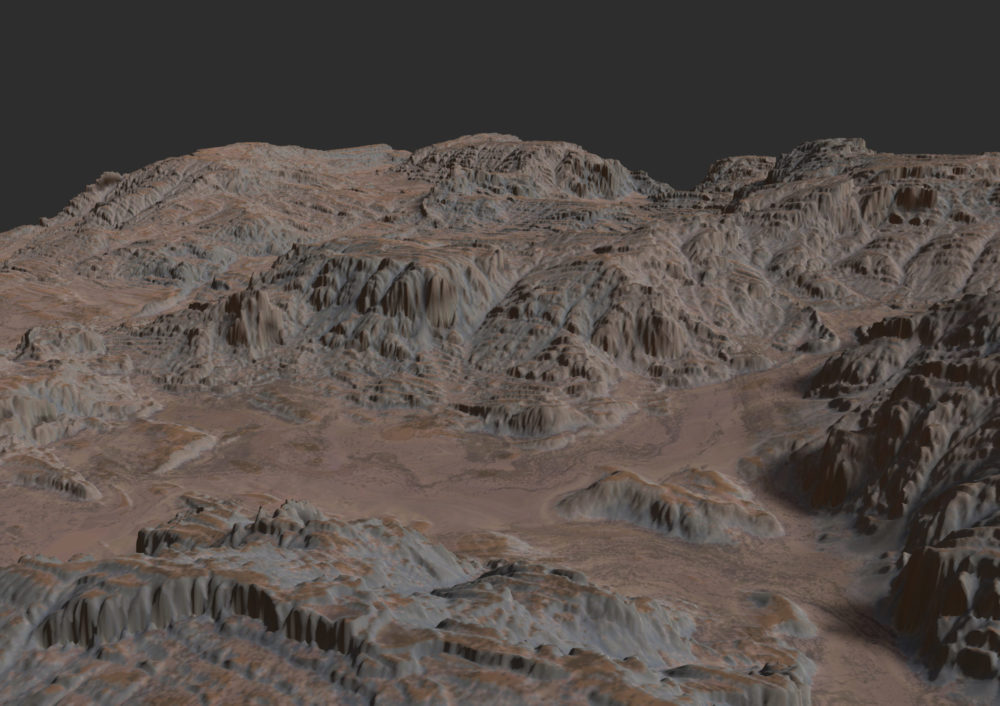 Gaea Landscape- Quadspinner Gaea