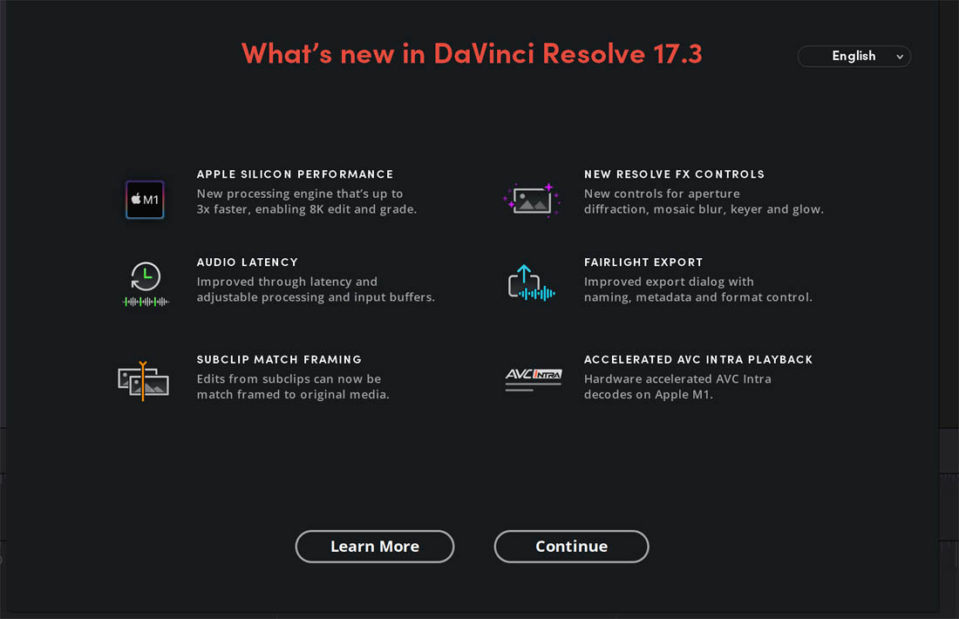 Blackmagic Design Davinci Resolve 17.3