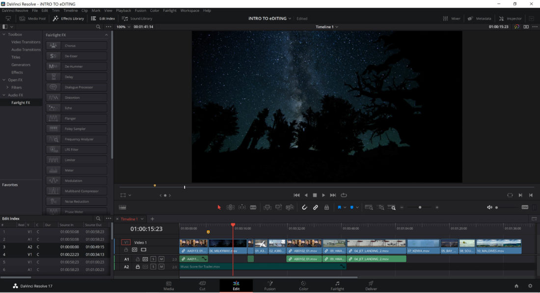 Blackmagic Design Davinci Resolve 17.3 Videoschnitt