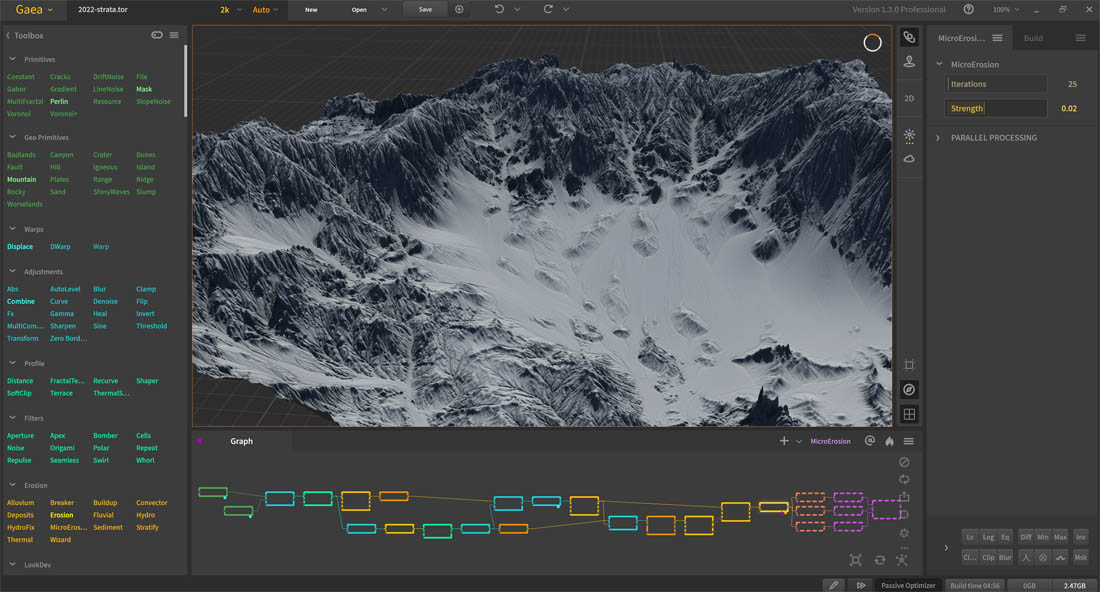 Quadspinner-gaea-production-ready-1.3.0.11-interface