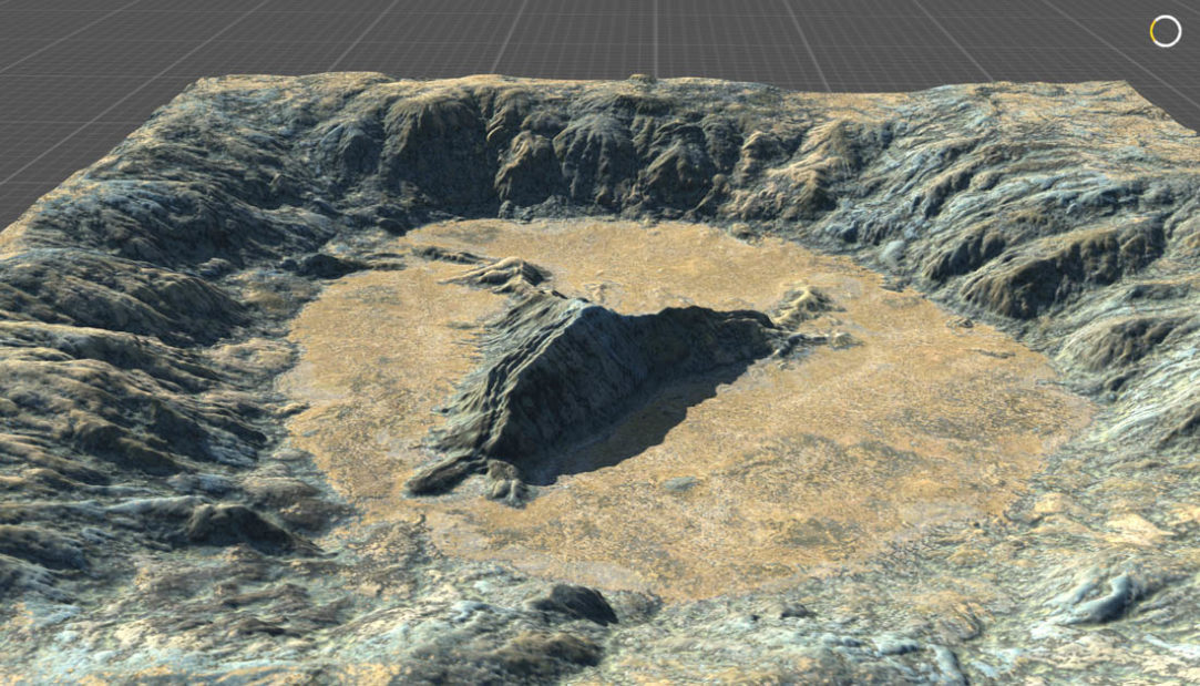 dead-fossil-crater4 Quadspinner Gaea Sketchfab