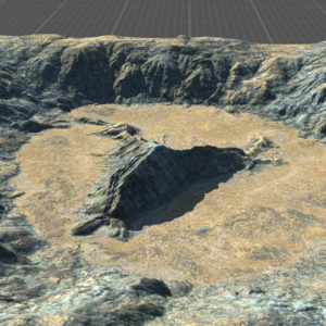dead-fossil-crater4 Quadspinner Gaea Sketchfab